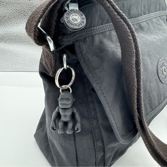 Kipling Charcoal Shoulder Bag | Very Good Condition - Picture 4 of 14
